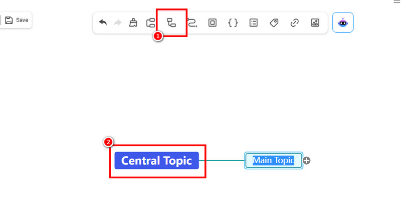 Cipta Peta Minda Seni Mindonmap