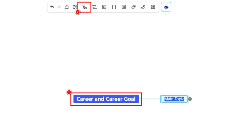 Создание ментальной карты для целей (Mindmap)