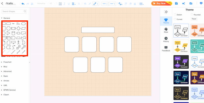 Mindonmap Calisthenics အတွက် ပုံသဏ္ဍာန်များထည့်ပါ