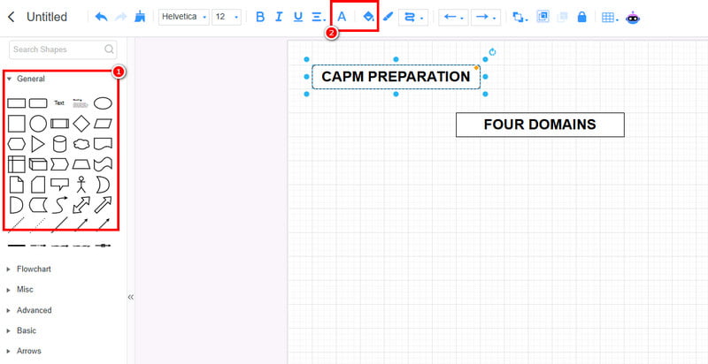 Crea un piano di studio con Mindonmap