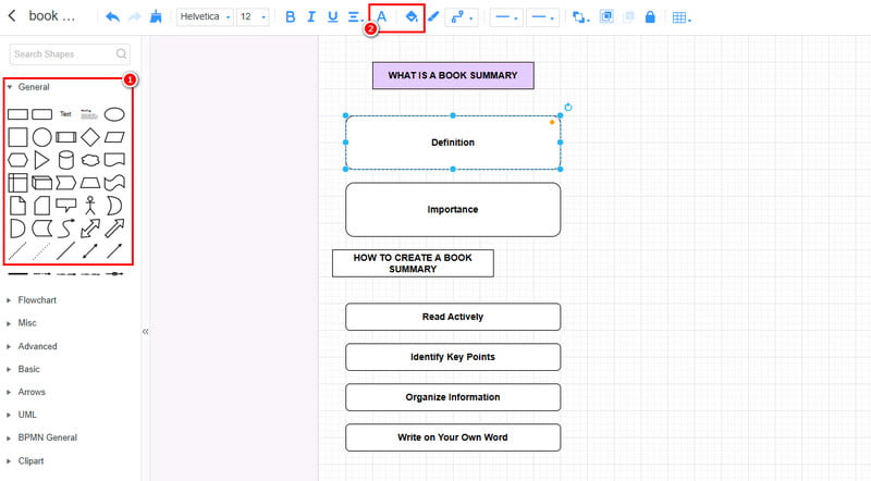 தகவல்களை ஒழுங்கமைக்கவும் மைண்டன்மேப்