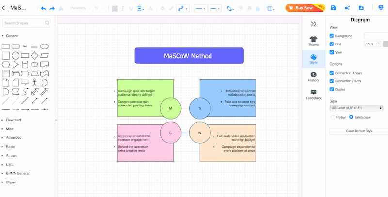 莫斯科的心智圖主題與顏色