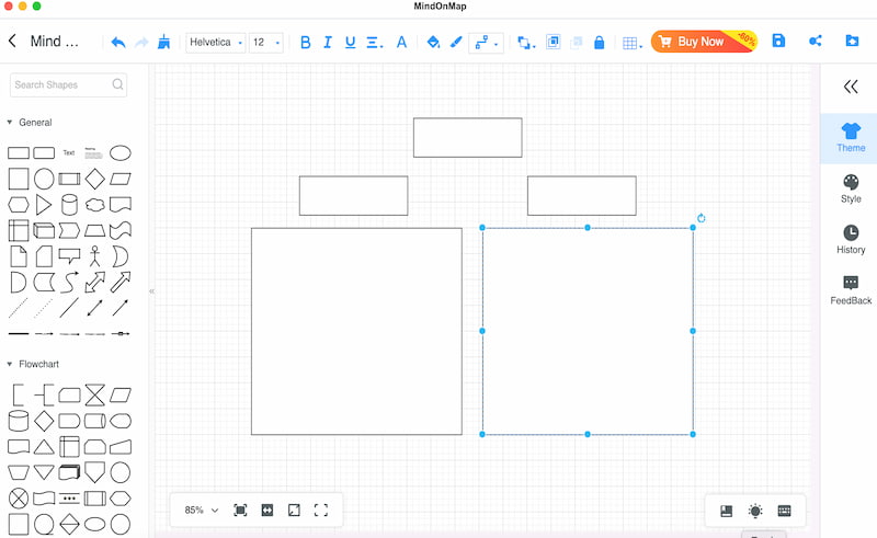 Mindonmap 図形の追加 Okr ワークショップ