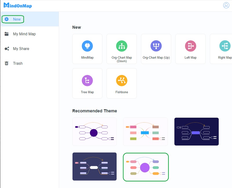 Bubble Map MindOnMap New