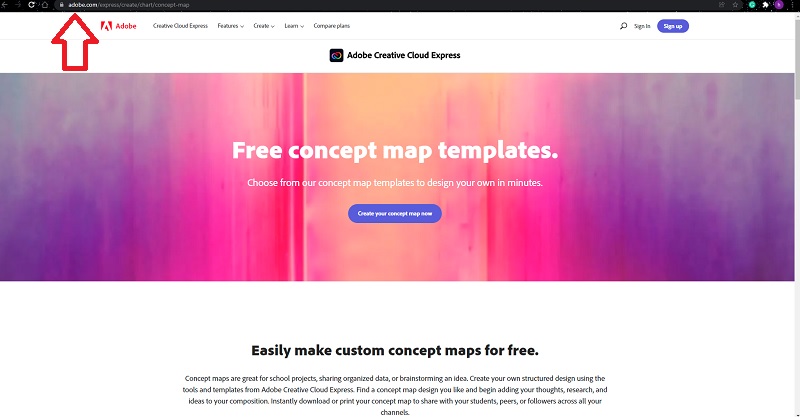 Concept Map Adobe Visit