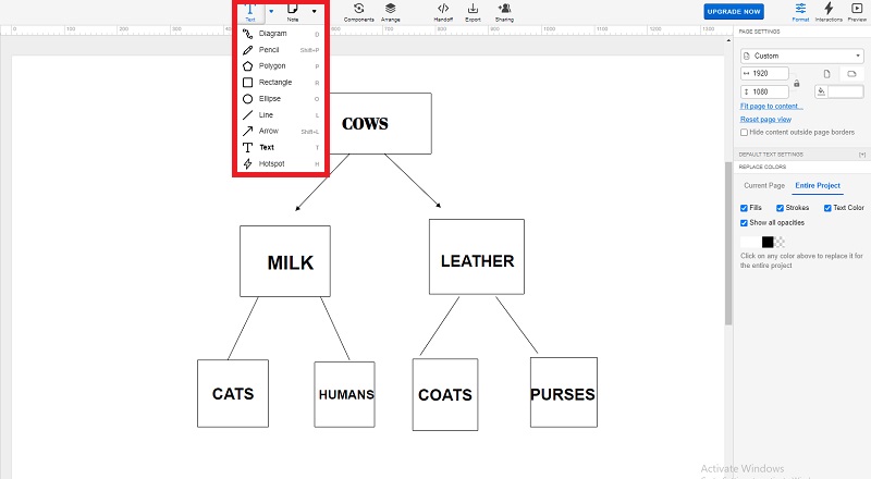 Concept Map Moqups Determine