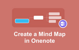 Sukurkite minčių žemėlapį „OneNote“.