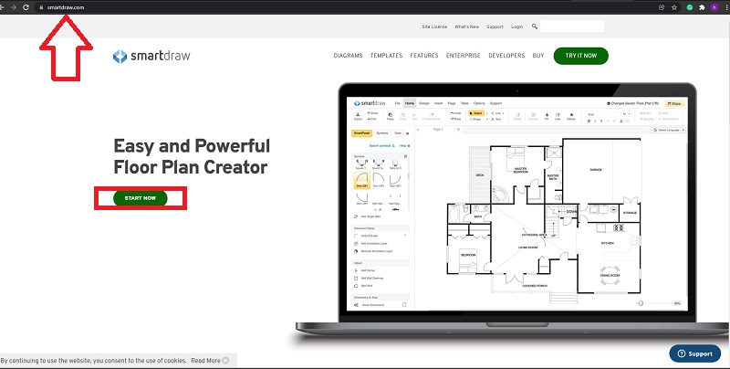 피쉬본 다이어그램 SmartDraw 시작