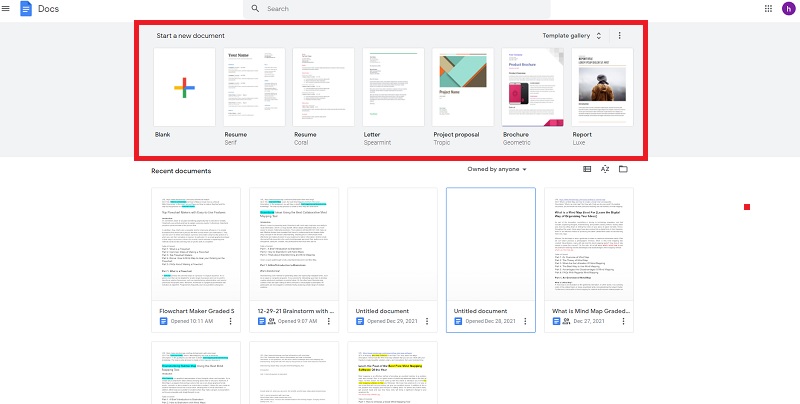 Flowchart Maker Google Docs Open