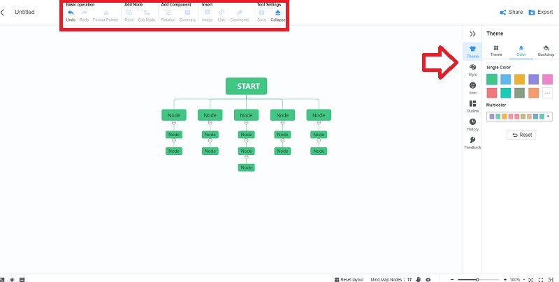 Flowchart Maker Mom ဖန်တီးပါ။