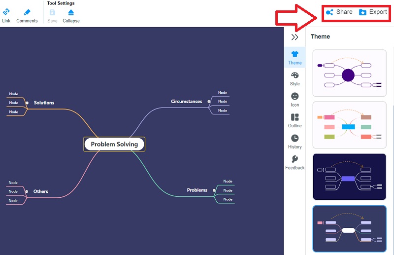 Mind Map Nümunə İxrac