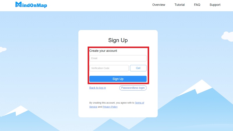 Mind On Map Kreirajte račun