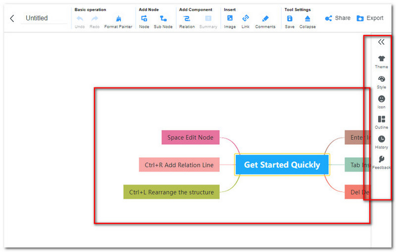 Mind On Map គំរូចម្រុះពណ៌