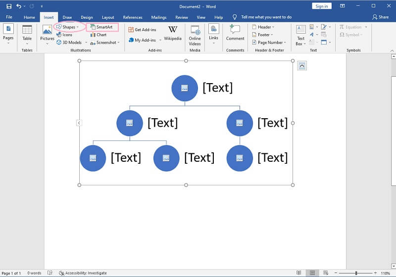 Company Org Chart Insert