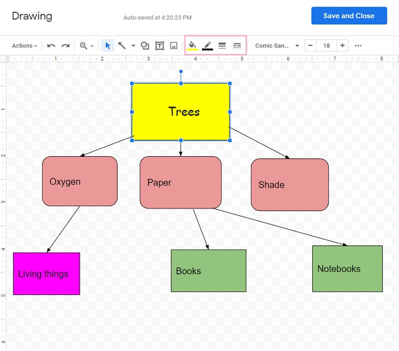 google Docs Concept нијанса