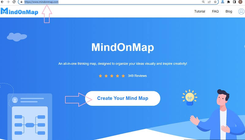 Концепція Google Docs Mind Map Логін