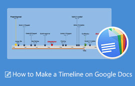 Izveidojiet laika skalu pakalpojumā Google dokumenti