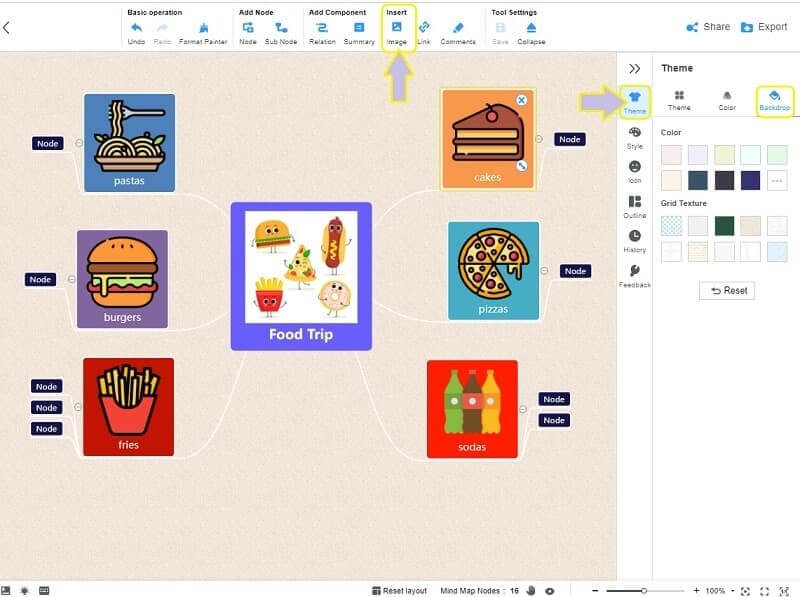 Erstellen Sie Mind Maps in Photoshop MindOnMap Add