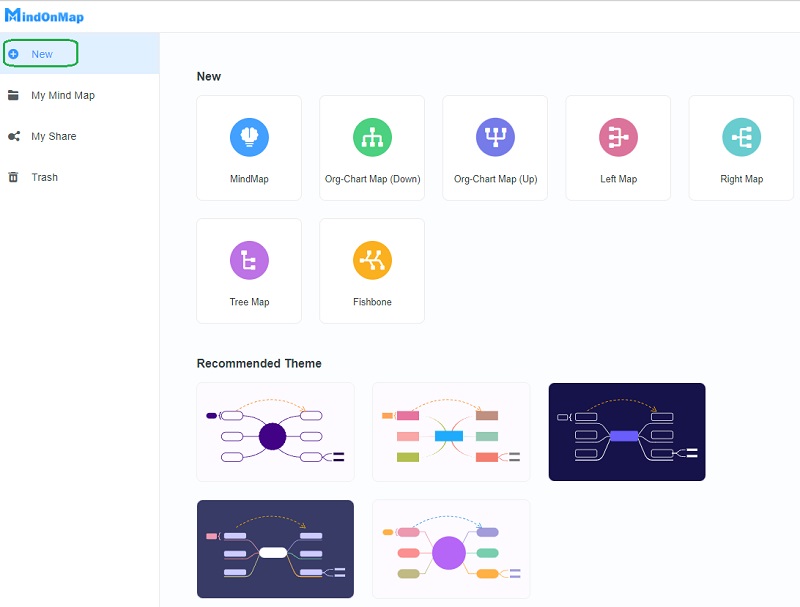 මානසික සෞඛ්‍ය MindOnMap නව