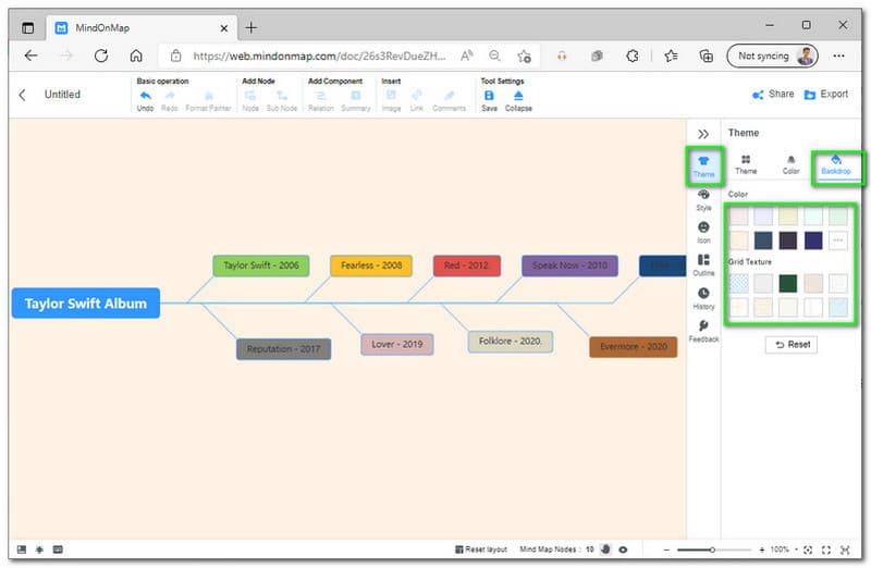 MindOnMap fons