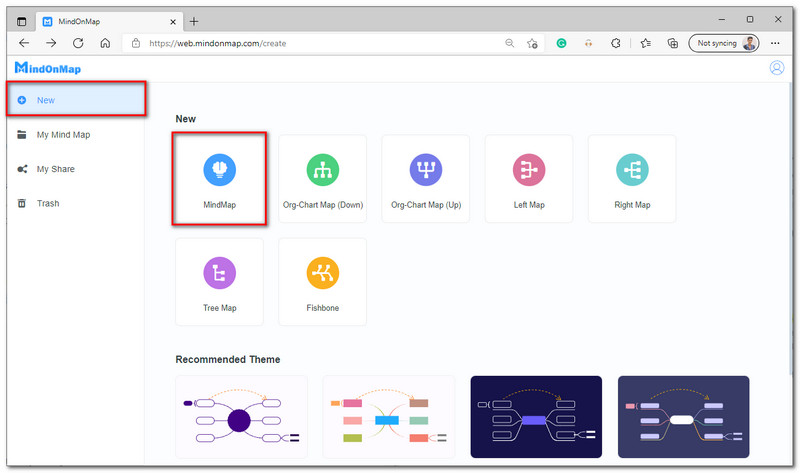 MindOnMap Ново