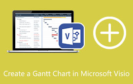 Visio Gantt աղյուսակ