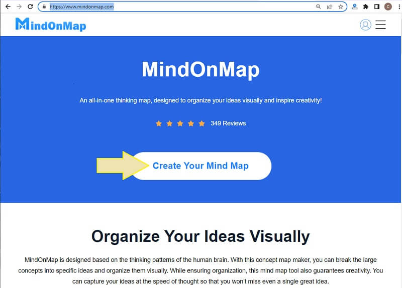 Mapa conceptual Ejemplo de mapa mental Iniciar sesión