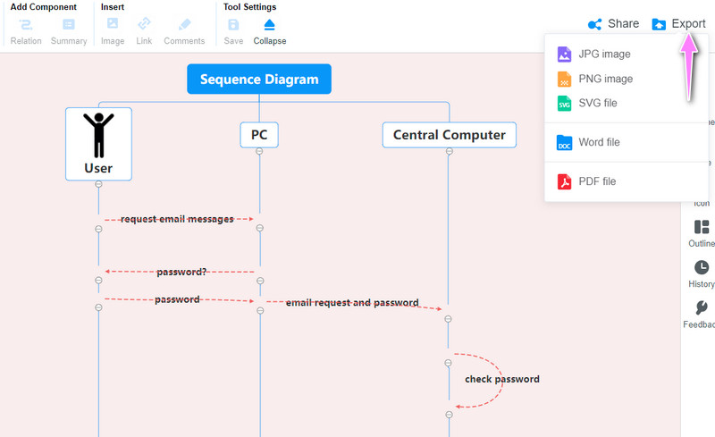 Exportar Diagrama