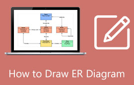 Kaip nubraižyti ER diagramą