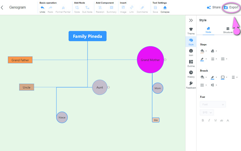 Mind on Map Save