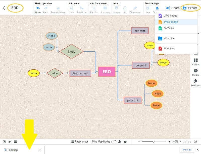 L'esprit sur la carte enregistre