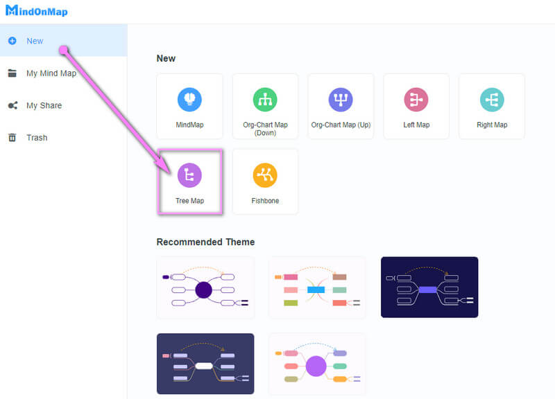 Mind on Map Template