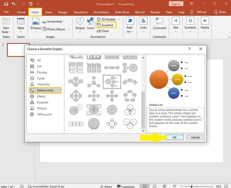 PowerPoint Insert