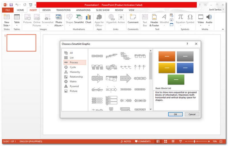 Map Proses PowerPoint