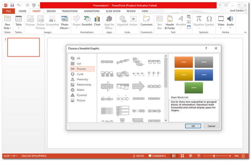 PowerPoint Process Map