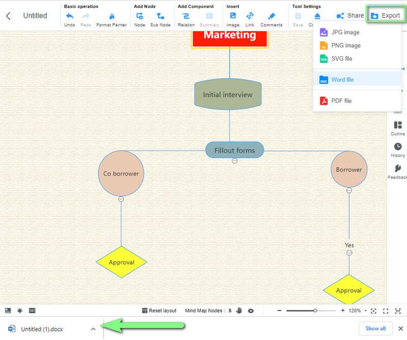 Process Map Export