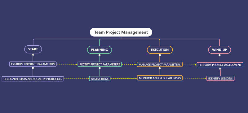 Plantilla de diagrama de flux del projecte