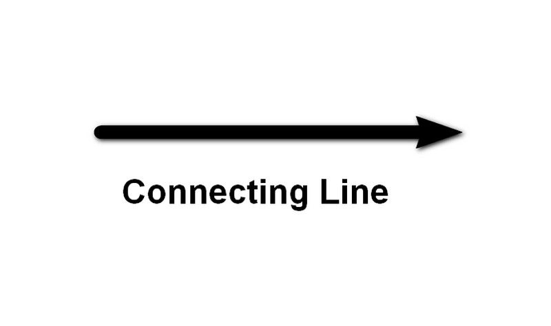 Ligne de connexion de symbole