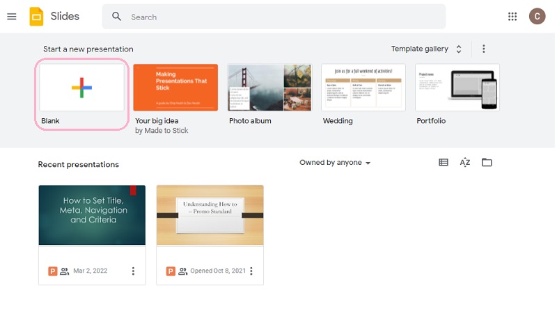 How To Use The Google Slides In Making A Timeline