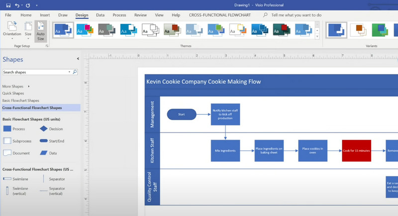 อินเทอร์เฟซ Visio