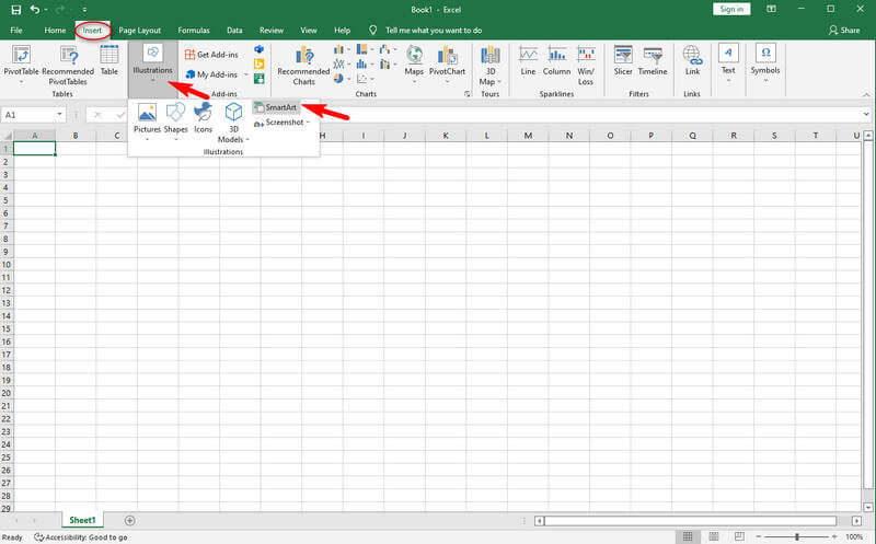 Arte intelligente di Excel