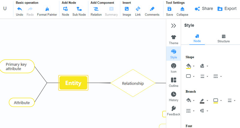 Make ER Diagram