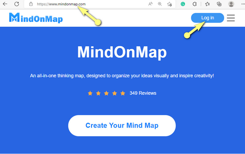 ورود به سیستم MindMap