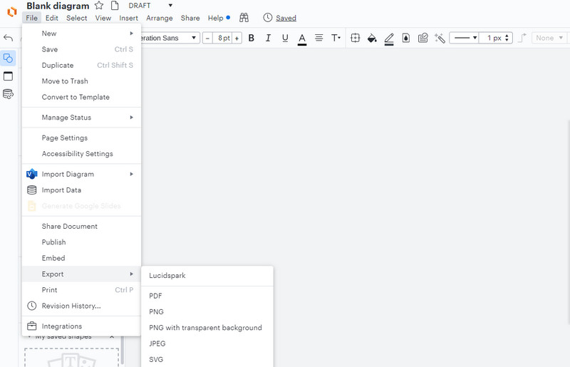 Save Use Case Diagram