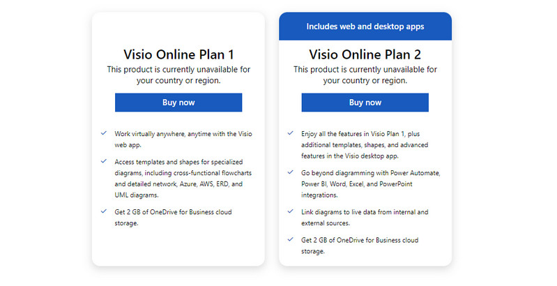 اشتراك Visio الشهري