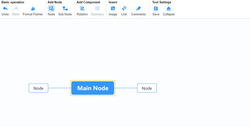 Voeg nodes by