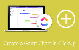 ClickUp Gantt-diagram