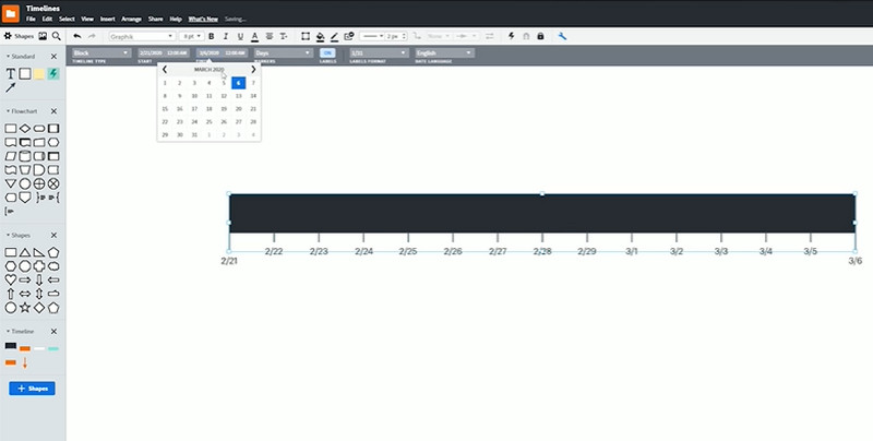 Select Timeline Format