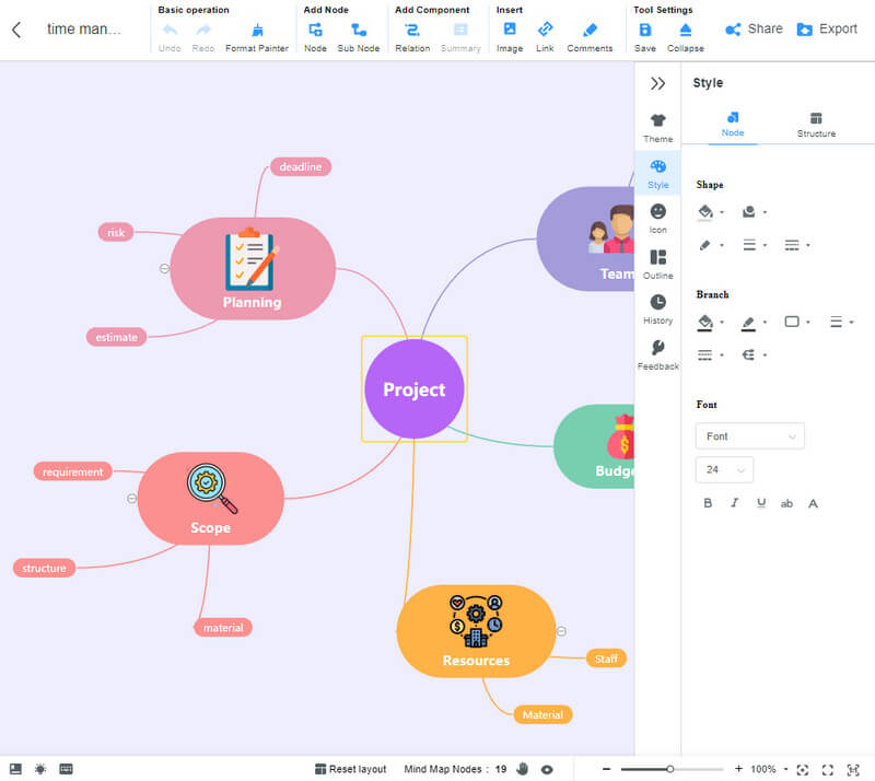 MindOnMap تصویر