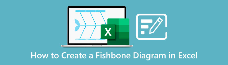 Creați diagramă de pește în Excel